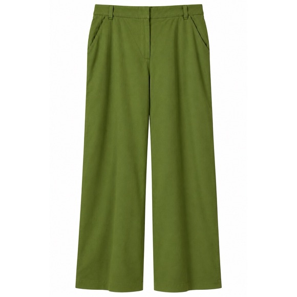 erin london Pants - Erin London Womens Pants 20w olive Army Green Pull On Elastic Waist Pockets NEW